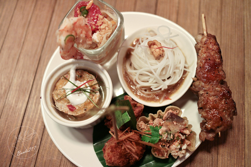 Banbi217 美食旅遊: 她他小曼谷 Thai Cafe Together,泰式下午茶、泰式早午餐、泰式義大利麵、泰國菜、泰式料理、蝦餅、咖哩(捷運六張犁站,台北大安區)