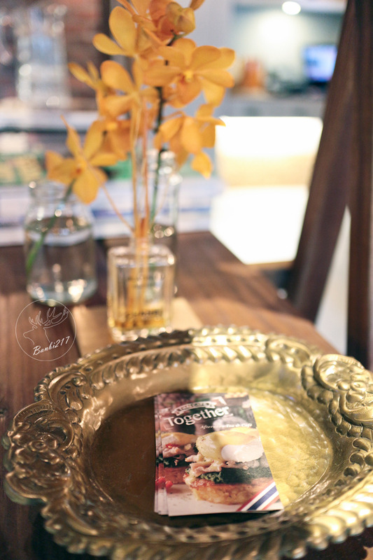 Banbi217 美食旅遊: 她他小曼谷 Thai Cafe Together,泰式下午茶、泰式早午餐、泰式義大利麵、泰國菜、泰式料理、蝦餅、咖哩(捷運六張犁站,台北大安區)