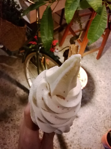 散步路徑：一條路上竟有兩家我夢寐以求的水果霜淇淋----散步路徑