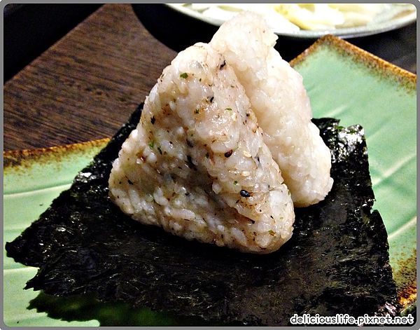 三味飯糰,海苔魚飯糰