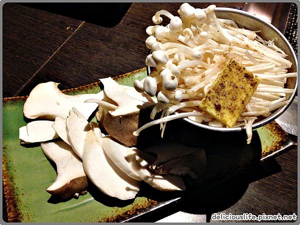 杏鮑菇,奶油金針菇