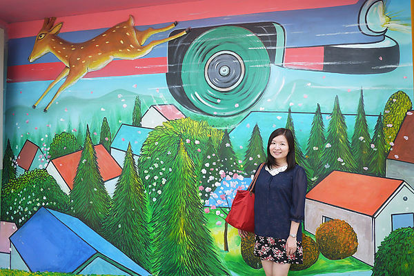 幾米廣場：向左走向右走。幾米主題公園