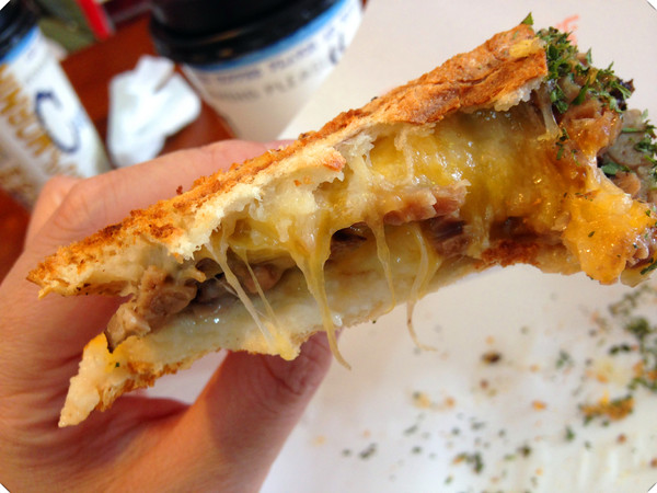 晴天小店：【♥美食】早餐就該這樣享受陽光般的帕尼尼-晴天義式三明治