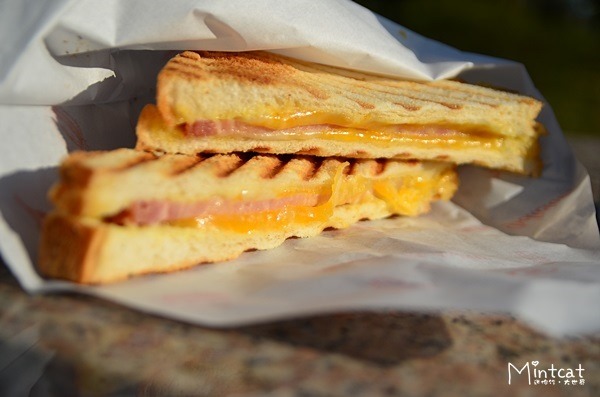 晴天小店:【早餐吃什麼】晴天小店義式烤乳酪三明治搭松青超市現煮貝納頌咖啡