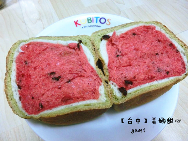 minacheese美娜甜心(美術園道店):【邀稿】夏日新品!!西瓜吐司顛覆你的想像@美娜甜心