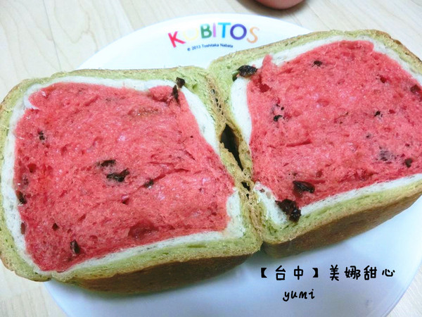 minacheese美娜甜心(美術園道店):【邀稿】夏日新品!!西瓜吐司顛覆你的想像@美娜甜心