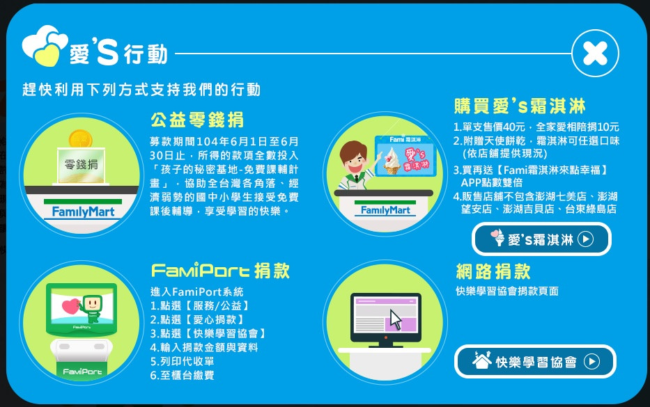 全家愛's霜淇淋快樂學習協會10