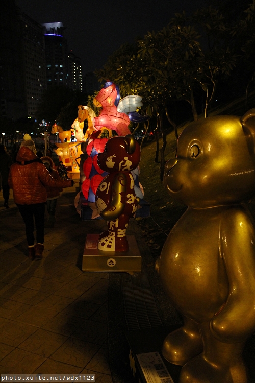 2014中台灣元宵燈會：2014中臺灣元宵燈會-飛馬獻瑞耀臺中✪主燈搭配女高音live演唱超威的