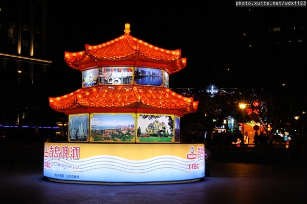 2014中台灣元宵燈會：2014中臺灣元宵燈會-飛馬獻瑞耀臺中✪主燈搭配女高音live演唱超威的
