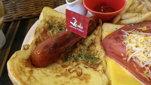 傑尼兔Jennie Talk's：《桃園。內壢》傑尼兔Jennie Talk's│悠閒地來份Brunch吧~(多訪)