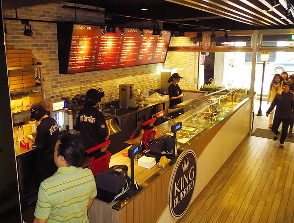 KING BURRITO,捲捲王美墨料理,加州,墨西哥捲餅,塔可,玉米脆片,莎莎醬