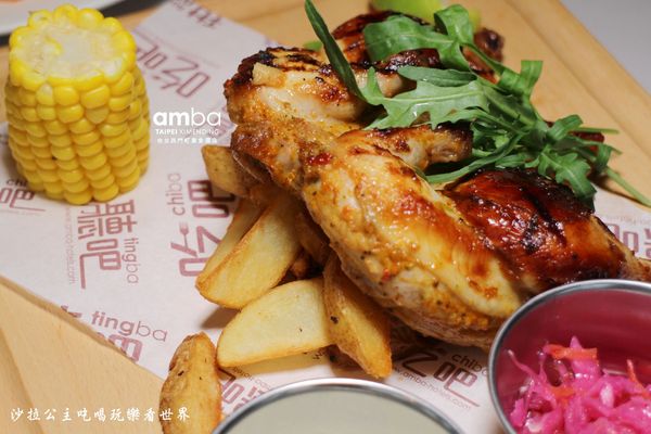 amba Taipei Ximending 台北西門町意舍酒-吃吧chiba：台北美食『台北西門町意舍酒店-吃吧餐廳』假日沙拉吧吃到飽/西門町義大利麵