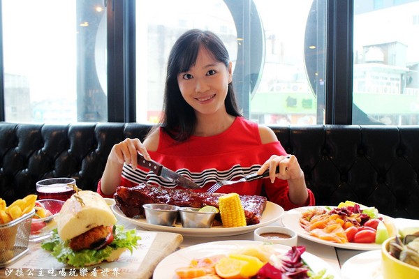 amba Taipei Ximending 台北西門町意舍酒-吃吧chiba：台北美食『台北西門町意舍酒店-吃吧餐廳』假日沙拉吧吃到飽/西門町義大利麵