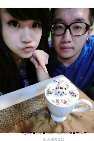 咕嚕咕嚕貓咖啡:【食記】oO。o○。台中 咕嚕咕嚕貓咖啡 po個3D立體擊掌貓拉花,療癒一下大家的心情~快來喝嘎逼,還可以領愛評KOKO哦~oO。o○。