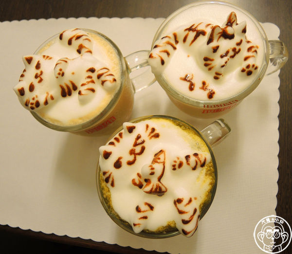 咕嚕貓咖啡館:呷飽祙【台中西區・咕嚕咕嚕貓咖啡】有萌貓陪伴喝立體拉花