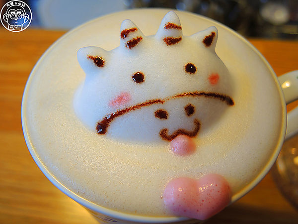 羅塔仕咖啡:呷飽祙【新竹・羅塔仕咖啡】立體拉花萌翻天