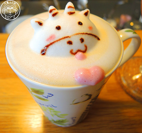 羅塔仕咖啡:呷飽祙【新竹・羅塔仕咖啡】立體拉花萌翻天