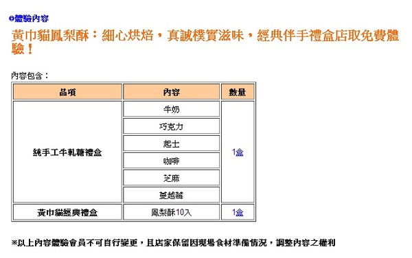 黃巾貓鳳梨酥：【愛評口碑券♥第四十一彈】醇厚醇香、天然健康的鳳梨酥牛軋糖@黃巾貓鳳梨酥