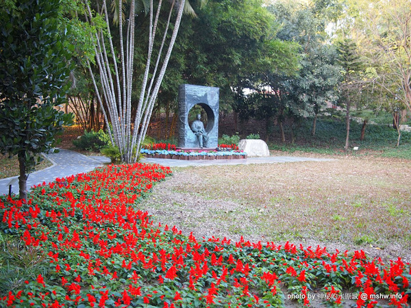 佳里中山公園(2013台南百花祭):【景點】台南佳里中山公園@2014台南百花祭 : 花沒想像中的多,但還蠻適合散步的囉!