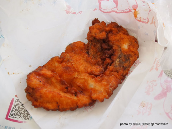 雞多汁黃金雞排.三角骨:【食記】台南Chicken Juiciness雞多汁黃金雞排.三角骨@佳里黃昏市場 : 微甜輕脆皮,雞排以外的比較不推