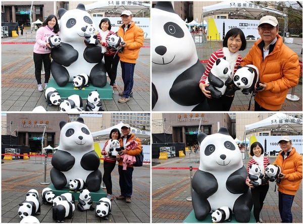 2014「1600 貓熊世界之旅 」(台北場):台北捷運1日遊~紙貓熊展✪1600貓熊世界之旅【台北市政府】~103.03.07