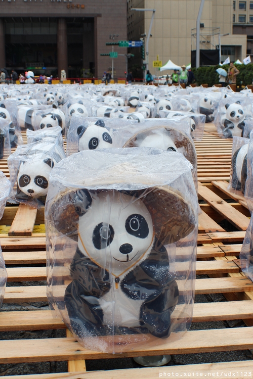 2014「1600 貓熊世界之旅 」(台北場):台北捷運1日遊~紙貓熊展✪1600貓熊世界之旅【台北市政府】~103.03.07