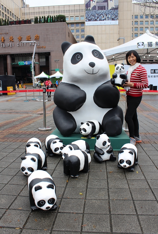 2014「1600 貓熊世界之旅 」(台北場):台北捷運1日遊~紙貓熊展✪1600貓熊世界之旅【台北市政府】~103.03.07