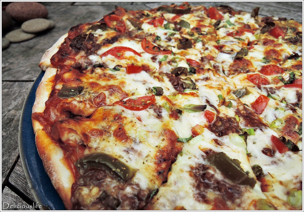 墨西哥辣味豬肉披薩350-3