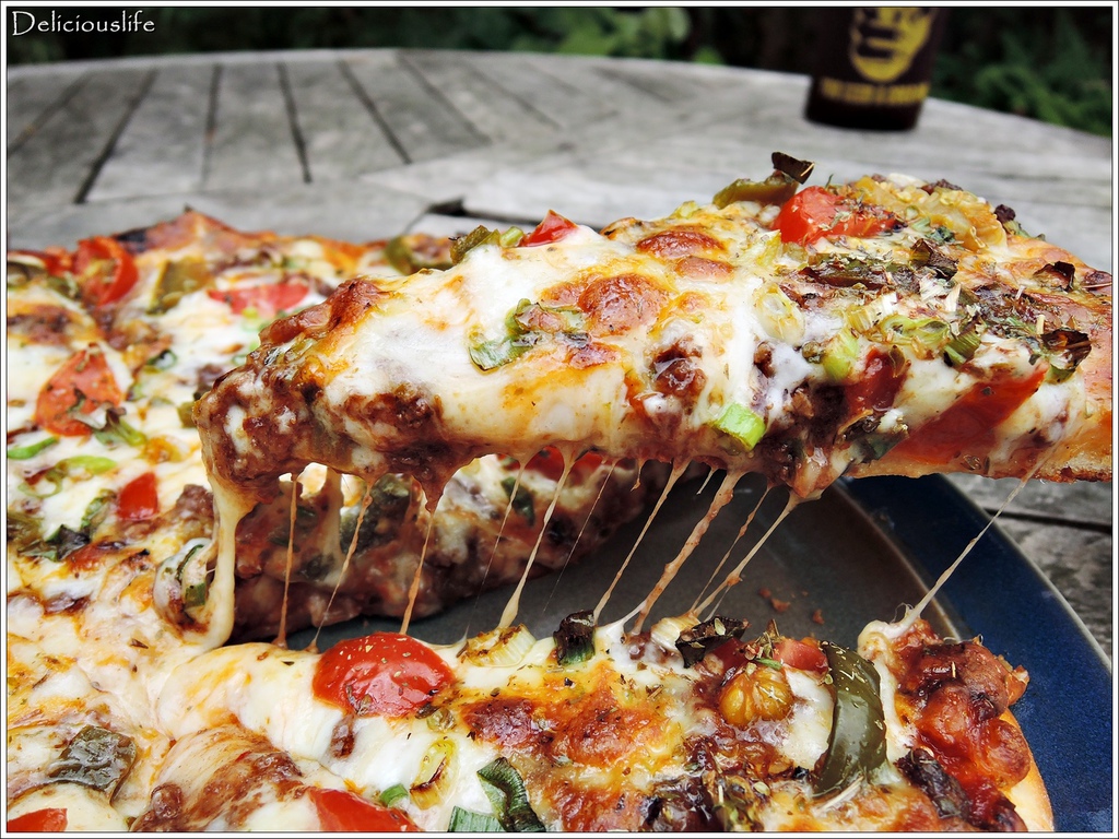 墨西哥辣味豬肉披薩350-5