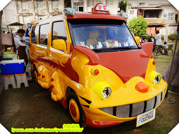 安平貓小巴(龍貓小巴)：【台南-安平】童年電影龍貓。真實上映~《安平貓小巴》