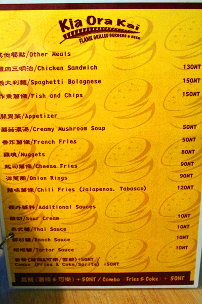 Kia Ora Kai：[台北]淡水老街的鎮街之堡 二訪 Kia Ora Kai