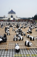 台北1600熊貓世界之旅(台北場):紙貓熊.1600隻