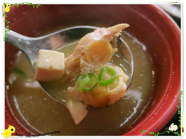 台北-板橋-海禾味刺身壽司屋-炙燒的美味，入口即化-鮭魚味噌湯