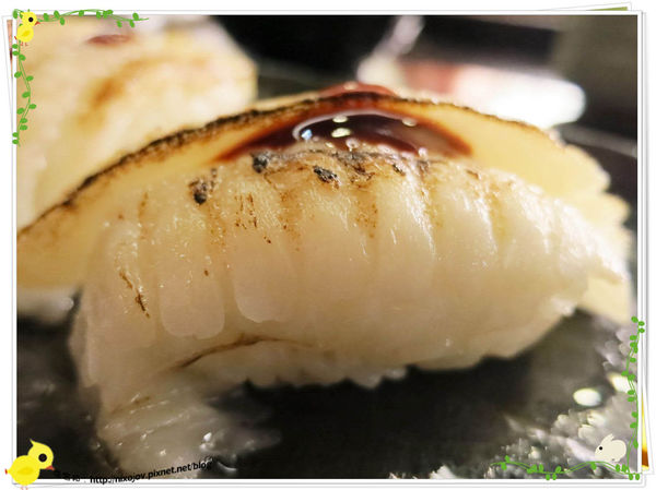 台北-板橋-海禾味刺身壽司屋-炙燒的美味，入口即化-炙燒比目魚、鮭魚