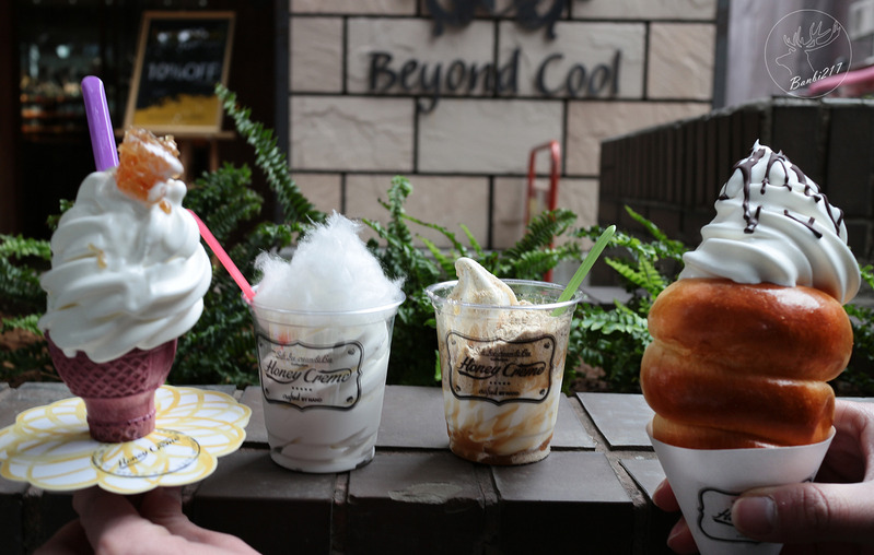 Banbi217 美食旅遊: Honey creme 韓國蜂巢冰淇淋,台北東區,捷運忠孝敦化站