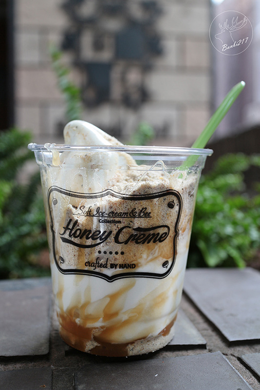 Banbi217 美食旅遊: Honey creme 韓國蜂巢冰淇淋,台北東區,捷運忠孝敦化站