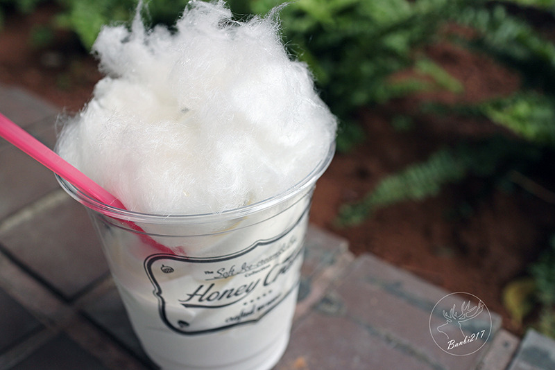 Banbi217 美食旅遊: Honey creme 韓國蜂巢冰淇淋,台北東區,捷運忠孝敦化站