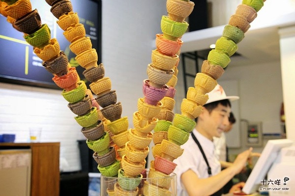 Honeycreme:台北東區 韓國 Honey Creme 蜂巢冰淇淋