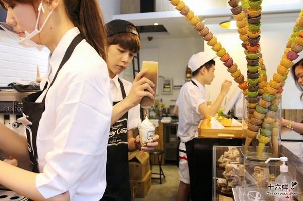 Honeycreme:台北東區 韓國 Honey Creme 蜂巢冰淇淋