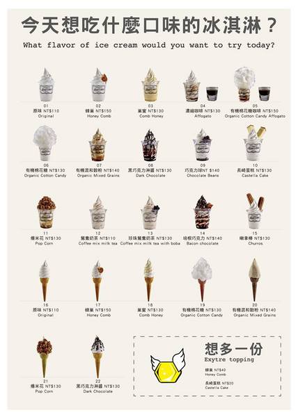 Honeycreme:【台北】 Honeycreme──你吃過蜂巢嗎?抓住夏天的尾巴,吃吃韓風冰淇淋吧!