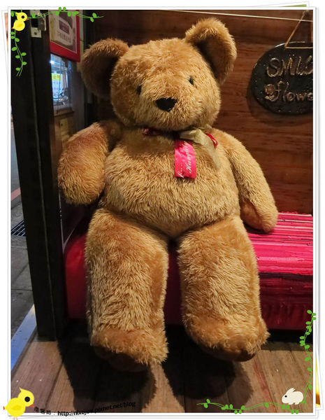 台北-板橋-花吃-花的禮物餐廳-泰迪態