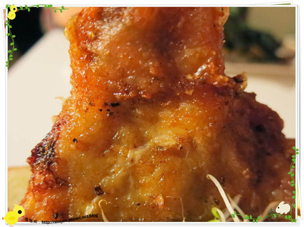 台北-板橋-花吃-花的禮物餐廳-雞腿墨魚青醬義大利麵