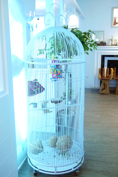 u*ki smile coffee:充滿可愛地中海藍白風情的「u*ki smile coffee」體驗