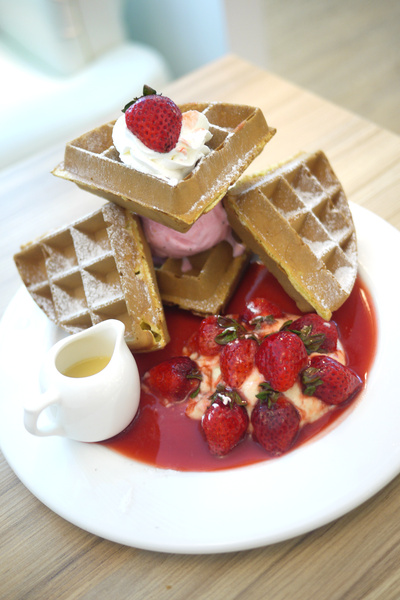 u*ki smile coffee:充滿可愛地中海藍白風情的「u*ki smile coffee」體驗