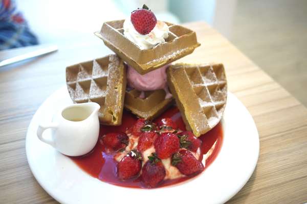 u*ki smile coffee:充滿可愛地中海藍白風情的「u*ki smile coffee」體驗