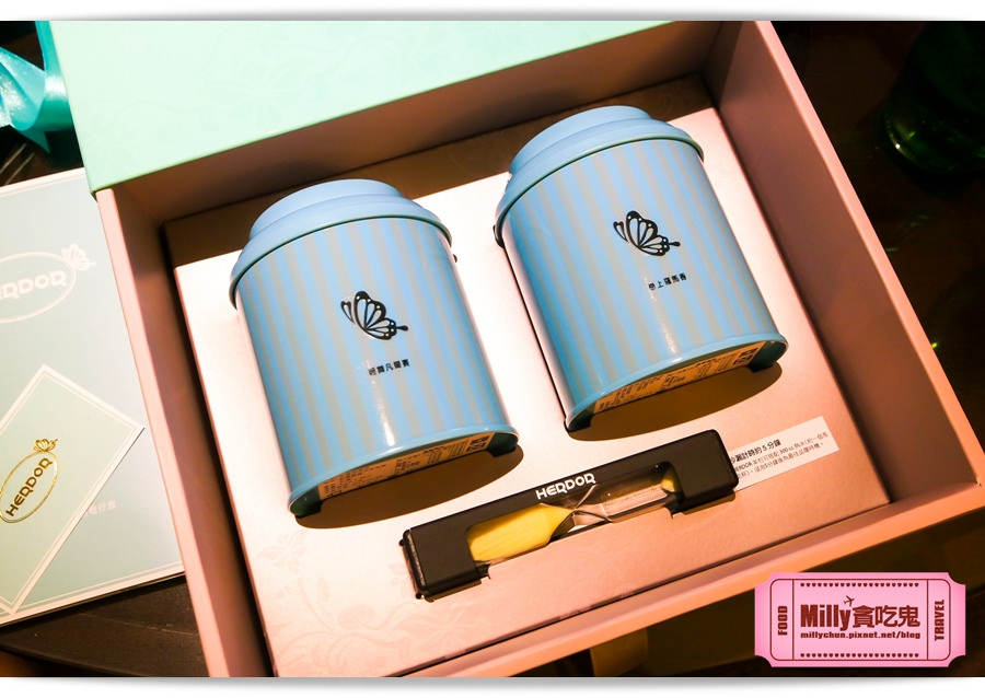 HERDOR 花漾藍絲禮盒0008