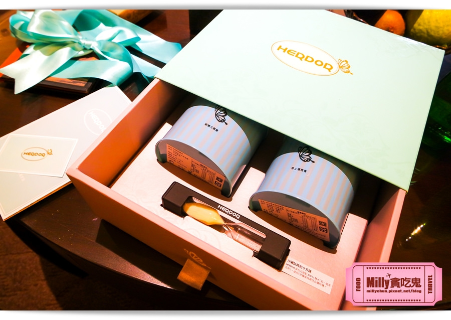 HERDOR 花漾藍絲禮盒0007