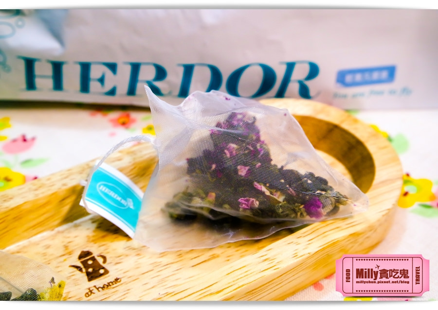 HERDOR 花漾藍絲禮盒0022