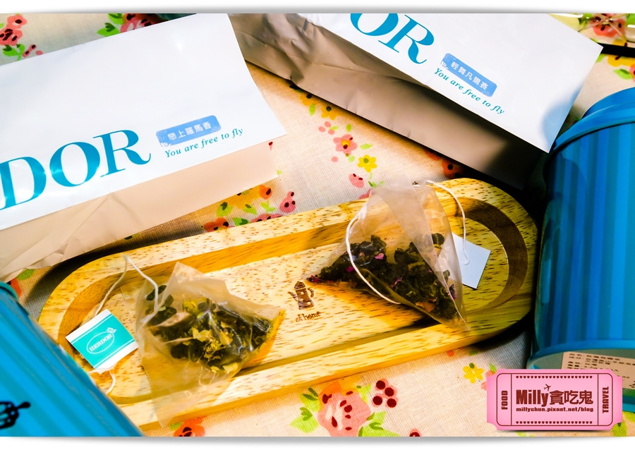 HERDOR 花漾藍絲禮盒0019