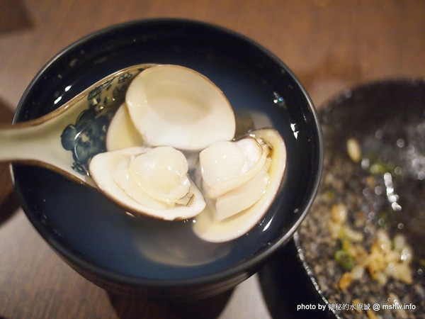 松陶居食屋創作料理:【食記】台中松陶居食屋創作料理@西區 : 再訪後的水準果然有差,蒜油蛤蠣跟酥炸牛蒡大推!